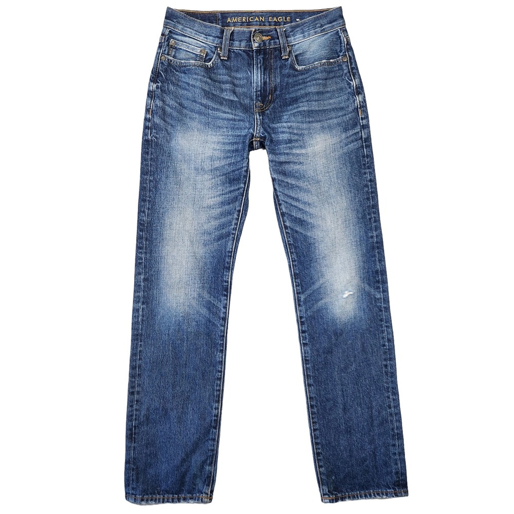American Eagle Jeans Mens 28x32 Original Straight Preppy Everyday‎ Casual Beach